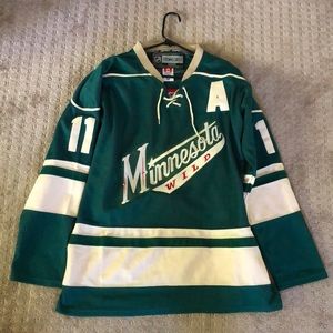 Authentic Reebok Minnesota Wild Jersey